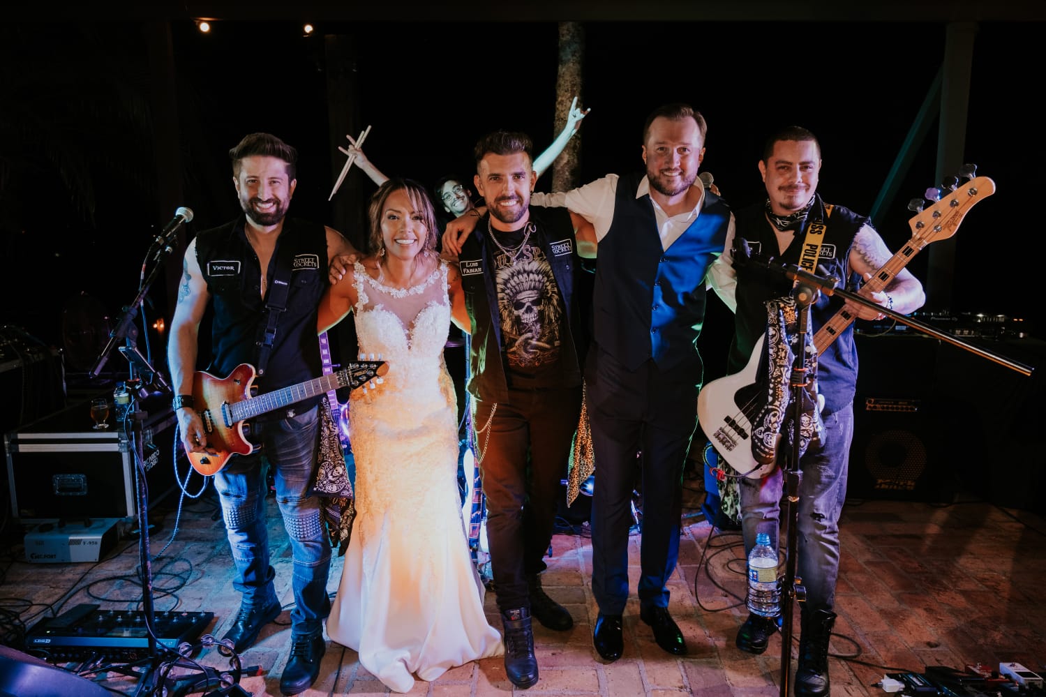 Street Rockets na festa de casamento